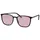 Eschenbach Optik Sonnenbrille acunis 25% Tönungsgrad (1-St) Komfortgläser gegen hohe Lichtempfindlichkeit im Alltag rosa|schwarz