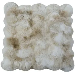 Kissen Teddy 45 x cm Polyester Beige