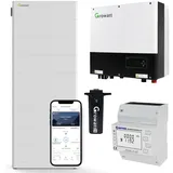 Growatt SPH6000TL3-BH-UP 6kW Hybrid Wechselrichter mit 20.4kWh Solarspeicher-Set