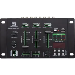 Pronomic DX-30BTU USB MKII DJ-Mixer mit Bluetooth