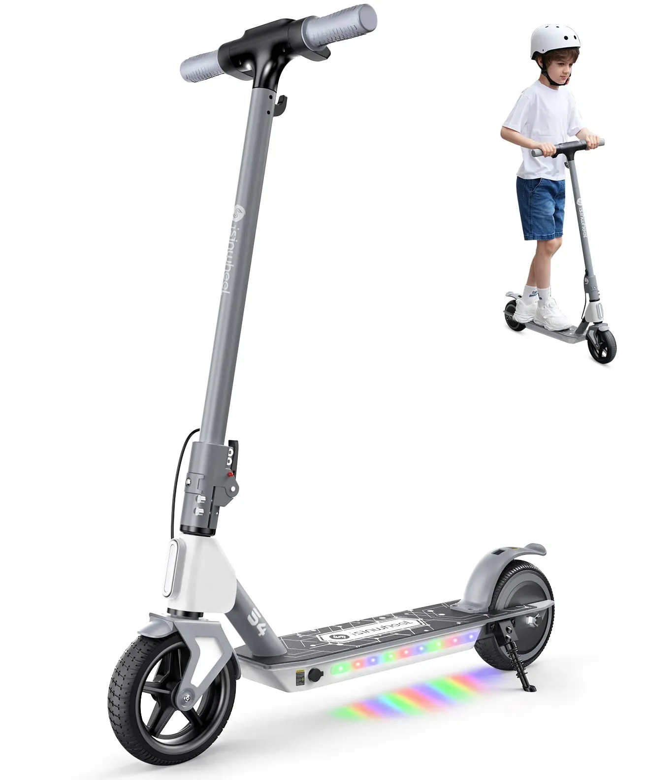S4/S7 Kinderroller mit leuchtenden Rädern