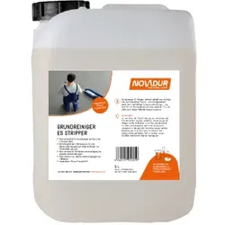 NOVADUR Grundreiniger ES Stripper, Entfernt schnell alte Beschichtungen, 1000 ml - Flasche