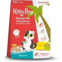KittyBay 10l Meowtini Maniokmehl weiß