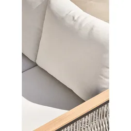 Primaster Gartenmöbel-Set Kos Aluminium in Holzoptik