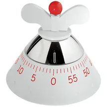 Alessi Kitchen Timer Kurzzeitmesser weiß
