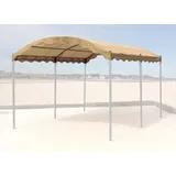 Quick Star Ersatzdach zu Bogenpergola 3x4m Sand Pavillon Pergola