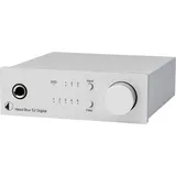 Pro-Ject Head Box S2 Digital Mikro High End Kopfhörerverstärker (Head Box S2 Digital, Silber)