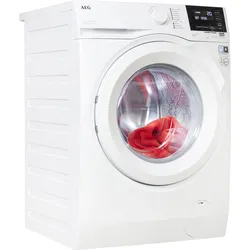 AEG Waschmaschine "LR6F60400", A (A-G), weiß, B:60cm H:85cm T:66cm, Waschmaschinen, ProSense Mengenautomatik​ - spart bis 40% Zeit, Wasser und Energie