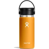 Hydro Flask - Flex Sip Lid für Wide Mouth 473 ml (16 OZ) - Auslaufsicher - Wabendesign-Deckel mit Flex-Tragegriff und schadstofffrei - Spülmaschinenfest - Fossil