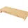 [en.casa] Monitorständer Hallstahammar 56x18x9,5 cm Bambus, 2 Schubladen, 56x9.5x18 Arbeitszimmer, Schreibtische