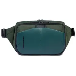 Piquadro PQ-Earth Gürteltasche RFID Schutz 26 cm  grün