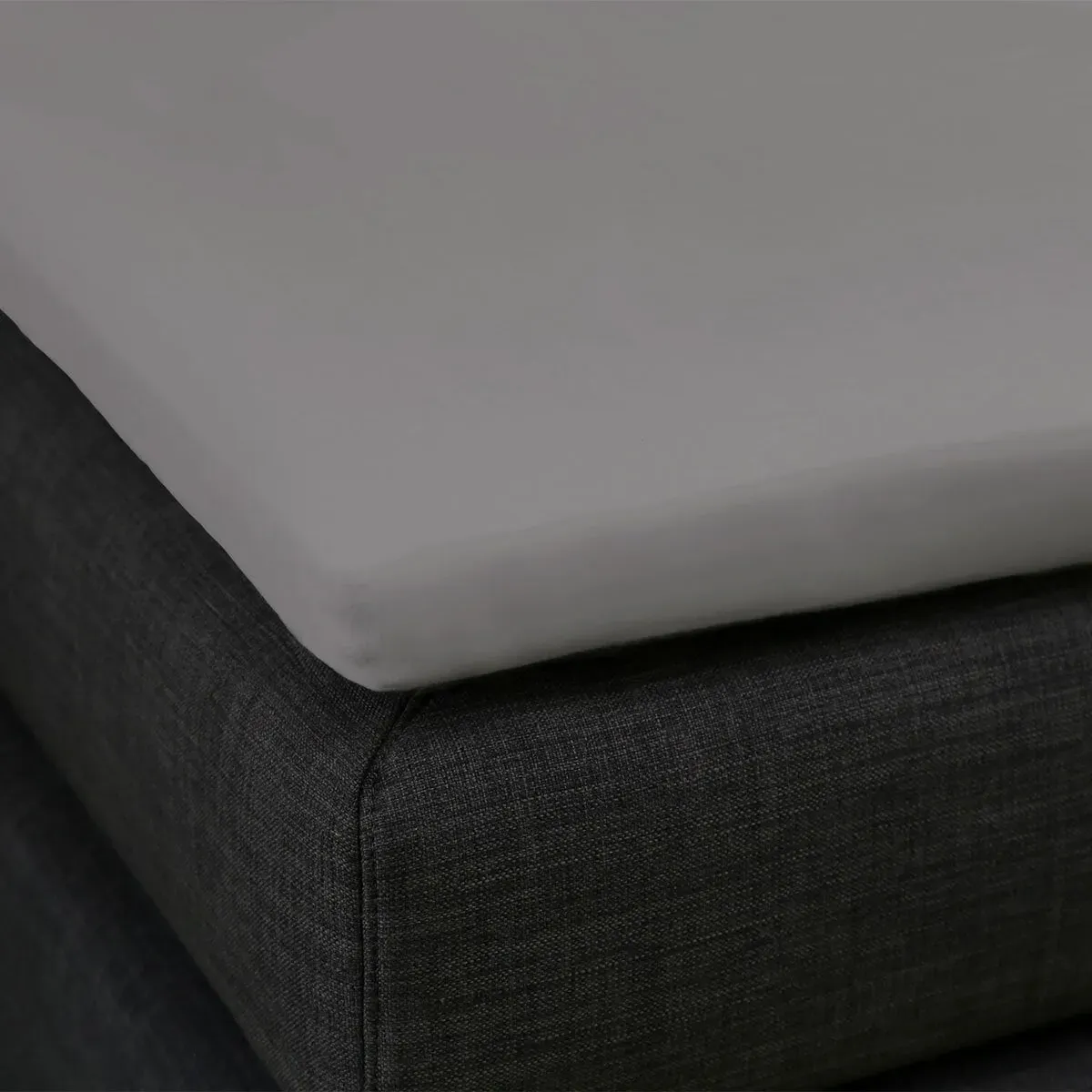 Formesse Split-Topper Spannbetttuch Bella Gracia La Piccola Duo 2 180x200 cm | hellanthrazit - grau