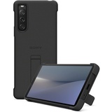 Sony Stilvolle Hülle mit Standfuß für Xperia 10 V schwarz (XQZCBDCB.ROW)