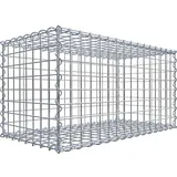Gabiona Gabionenkorb 40 cm x 80 cm x 40 cm Maschenw 5 cm x 5 cm