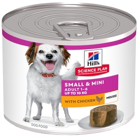 Hill's Science Plan Adult Small & Mini Mousse Huhn Hundefutter nass