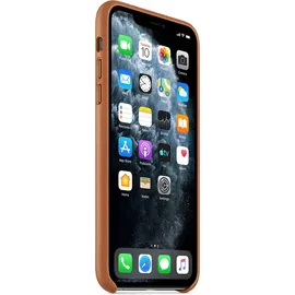 Apple iPhone 11 Pro Max Leder Case sattelbraun