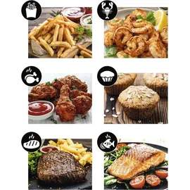 GOURMETmaxx Heißluft-Fritteuse 3L 1400W schwarz