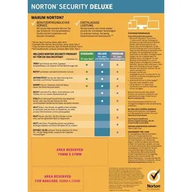 NortonLifeLock Norton Security Deluxe 3.0 3 Geräte ESD DE Win Mac Android iOS