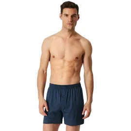 SCHIESSER Boxershorts unifarben Blau 4XL 4er Pack