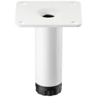 SO-Tech Möbelfuß LIMA D25 x 80 Weiß matt