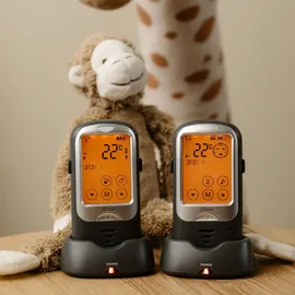 Alecto DBX68GS - Babyphone für den Außenbereich mit langer Reichweite, anthrazit