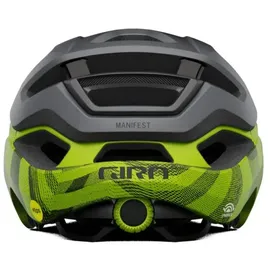 Giro Manifest Spherical 51-55 cm Erwachsene schwarz/ano lime 2023
