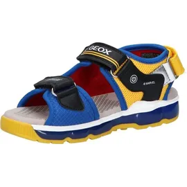 GEOX Android Sandalen Black / Royal 33