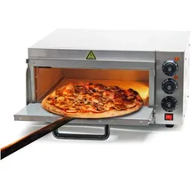 Wiltec Pizzaofen 2000W Silber