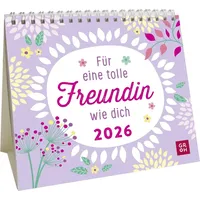 Groh Verlag Mini-Kalender 2026: Für eine tolle Freundin wie