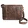 GREENLAND Montana Umhängetasche Leder 40 cm Laptopfach Greenland braun