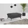sit&more Stauraumhocker Morris Jubi 103 x 44 x 69 cm Polyester Grau