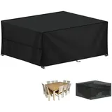 lamuni Abdeckung 260 x 220 x 80 cm Schwarz