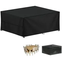 lamuni Abdeckung 260 x 220 x 80 cm Schwarz