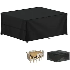 lamuni Abdeckung 260 x 220 x 80 cm Schwarz
