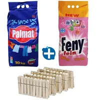 ReinigungsBerater für Waschmaschinen 3-teilig Waschmittelset inkl. Vollwaschmittel, Feinwaschmittel und Wäscheklammern