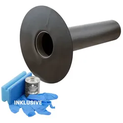 Set: EPDM Garantie-Seitenablauf DN110 + Aktivierung 125ml