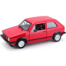 BBURAGO 1:24 Volkswagen Golf MK1 Gti (1979), rot