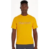 Marmot Windridge Graphic Short Sleeve T-shirt gelb L