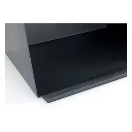 Wenko Brotkasten mit Bambusbrett, Schwarz