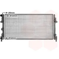 Van Wezel Kühler, Motorkühlung 58012728