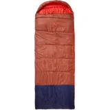 Mc Kinley McKINLEY Unisex – Erwachsene Comfort II 10 Schlafsack, Red Rust/Navy Dark, 195R