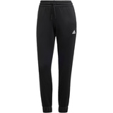 adidas Damen Linear Trainingsanzug, S Tall, schwarz/weiß, S/Tall