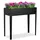 Relaxdays Hochbeet 80 x 85 x 40 cm Schwarz