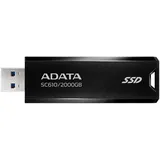 A-Data ADATA SC610 2000 GB, USB-A), USB 3.2 Gen 2 (3.1 Gen 2) Schwarz