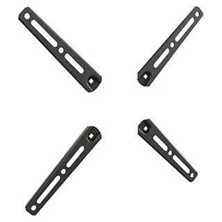 Ricoo VESA Adapter universal TV Wandhalterung Fernseher Halterung für 32-55 Zoll, VA0200 Erweiterung 200x200 auf 400x400 smart Fernsehhalterung schwarz