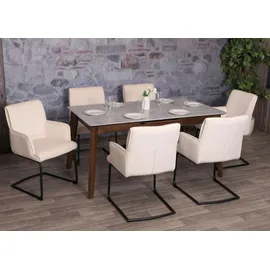 MCW Freischwinger N60 Stoff creme-beige