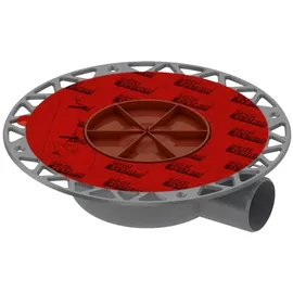 TECE drainpoint S Ablauf DN 50, Terrasse mit Seal System Universalflansch