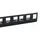 HMF Rackschiene für Serverschrank, 6u, 10 Zoll, Schwarz