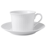 Villeroy & Boch Cellini Espressotasse mit Untertasse weiß