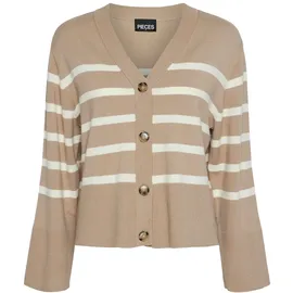 Pieces PCSIA LS Cardigan Noos Bc Braun S